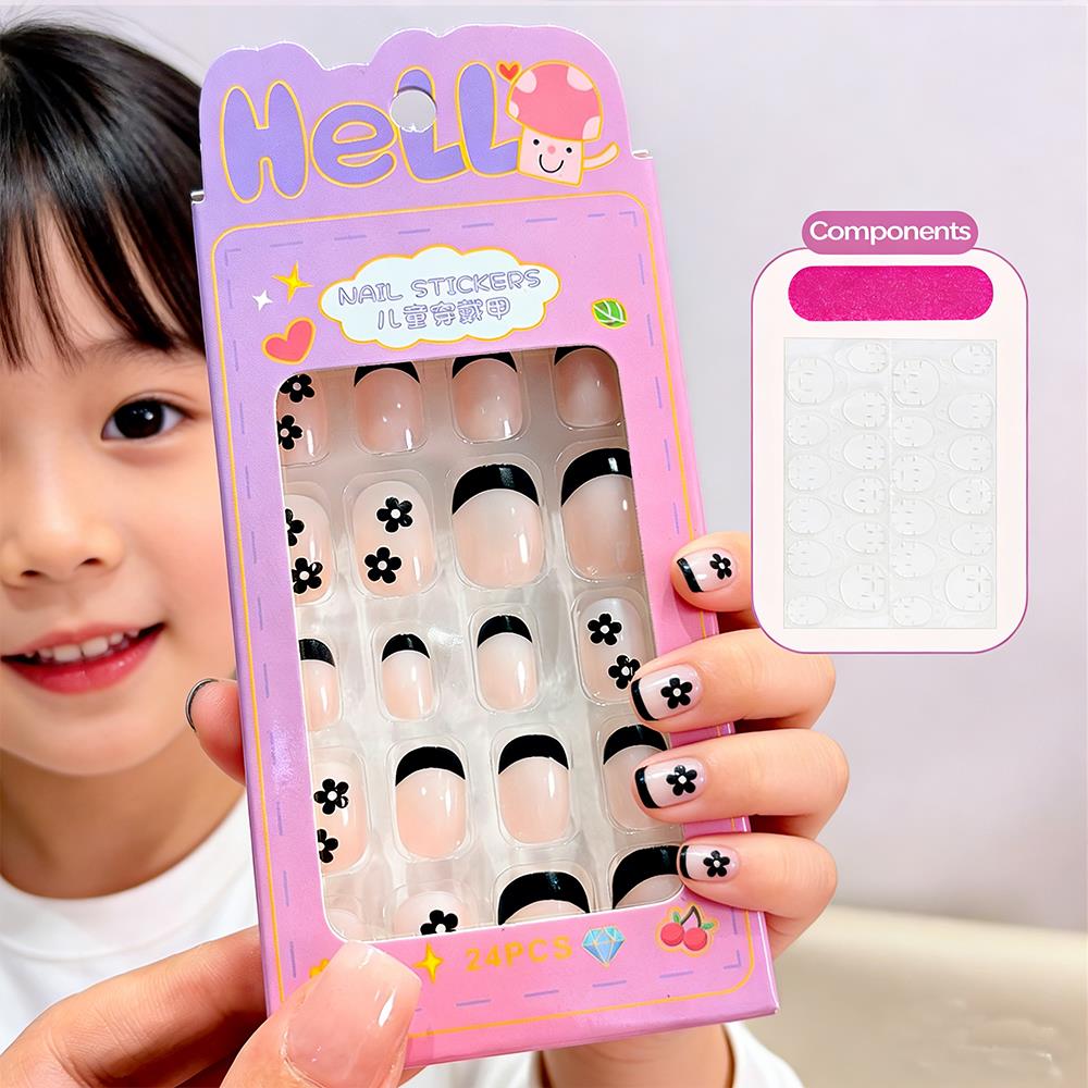 24 Unidades/Caixa de Unhas Pos - Nail Art Press On avaliação e preço