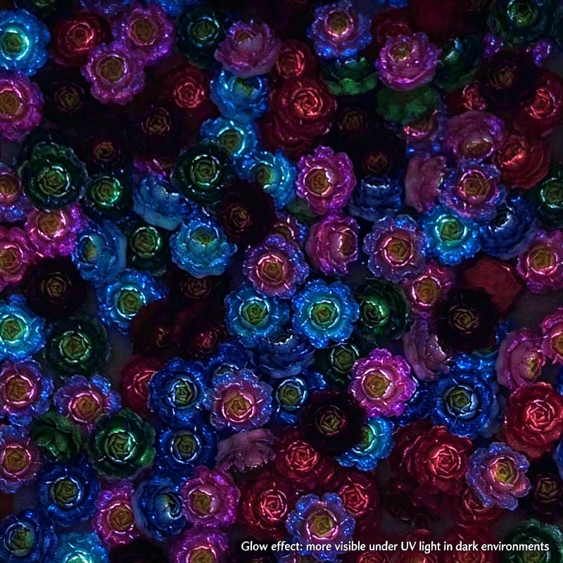 50 peças de cabochões de resin - Nail Art Ombre avaliação e preço